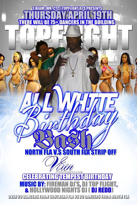 All White Birthday Bash Jacksonville